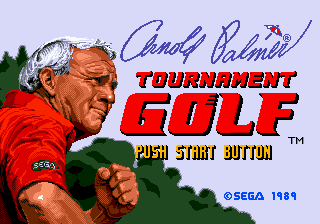 Заставка игры Arnold Palmer Tournament Golf
